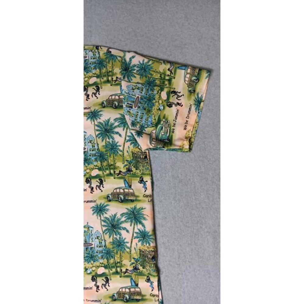 Vintage Creations 60's Hawaiian Button Up Shirt Mens Size Large All Over... - Picture 5 of 10